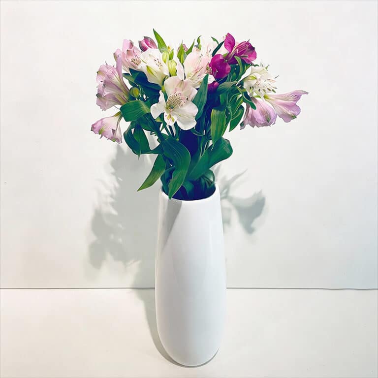 bouquet d'alstroemerias pastel