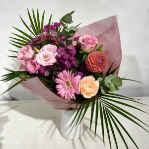 tous en rose bouquet champetre