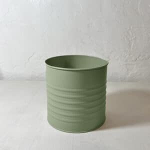 grand cache-pot zinc vert