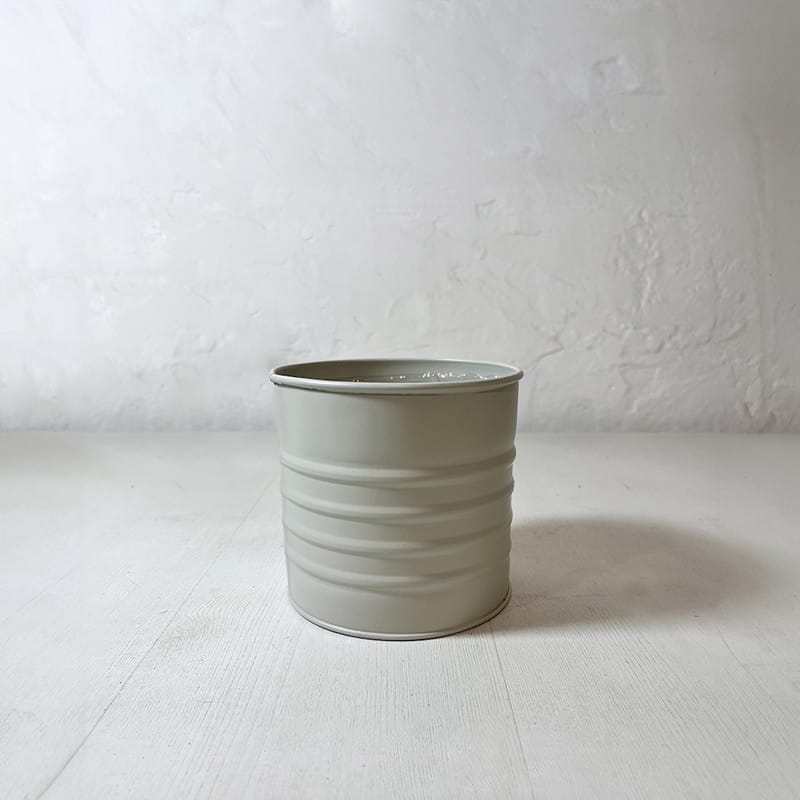 petit cache-pot écru blanc gris