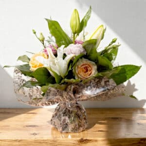 Lys Fidji bouquet bulle d'eau fleurs de l'été voyage