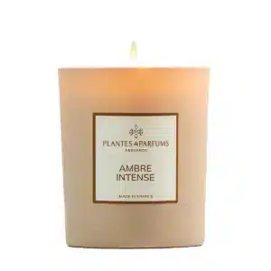 Bougie parfumée ambre intense