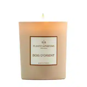 Bougie parfumée bois d'orient