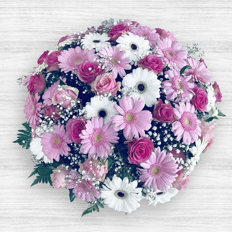 coussin de deuil rose livraison sur tombe Coussin de fleurs de saison