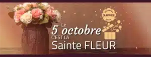 st fleur le 5 octobre