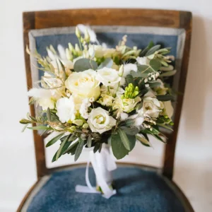 bouquet mariage blanc mariée