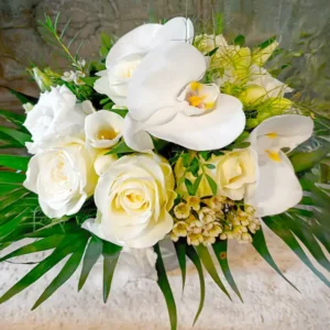 mariage orchidée bouquet de la mariée
