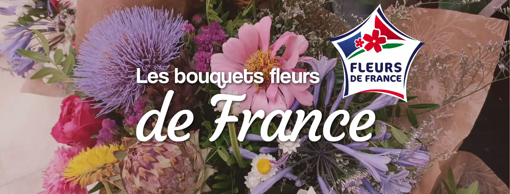 Livraison de bouquets de fleurs de France à domicile