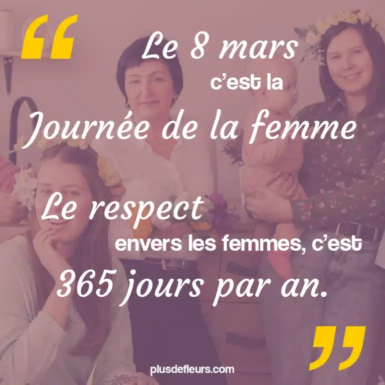 citation pour la journée du droit des femmes