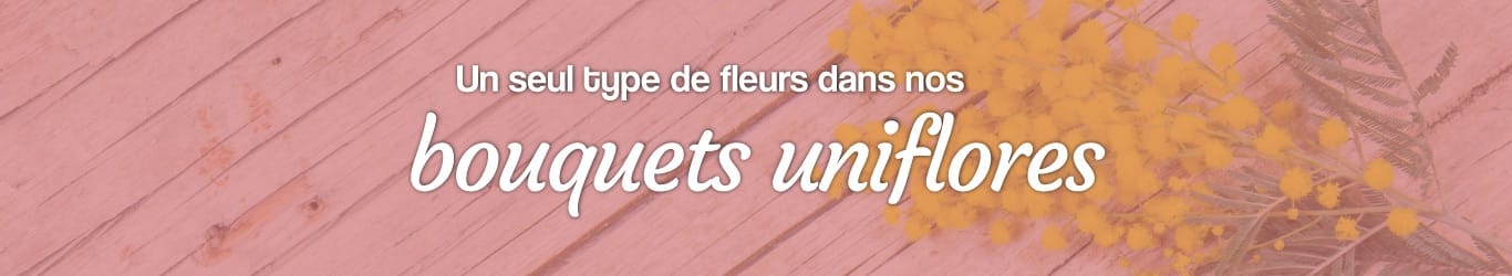 brassée uniflore