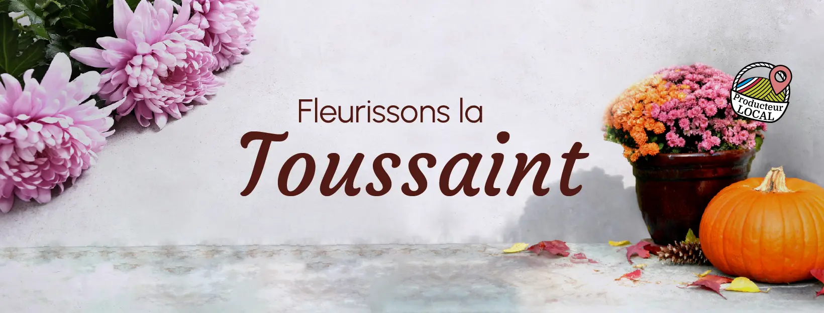 toussaint fleurs