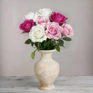 grandes roses roses