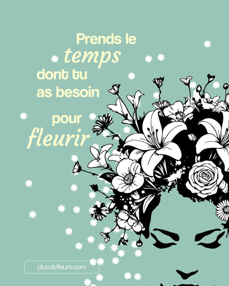 citation sur les fleurs de printemps
