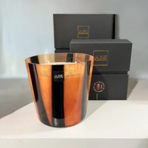 noa orange small bougie parfumée exotique coffret cadeau