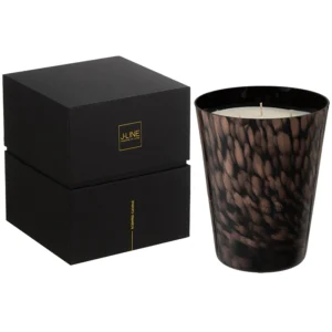 bougie parfumée noa bois de santal brune 95h