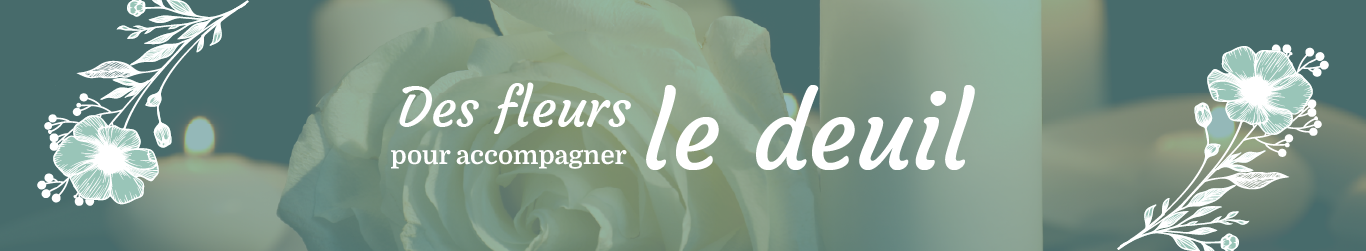 fleurs de deuil
